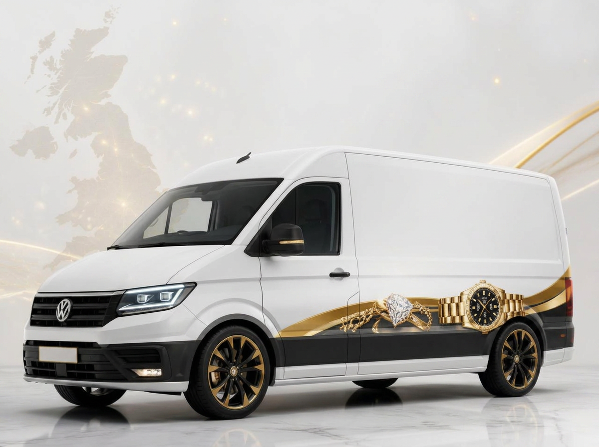 The Jacks Cash Van touring the UK buying gold and jewellery